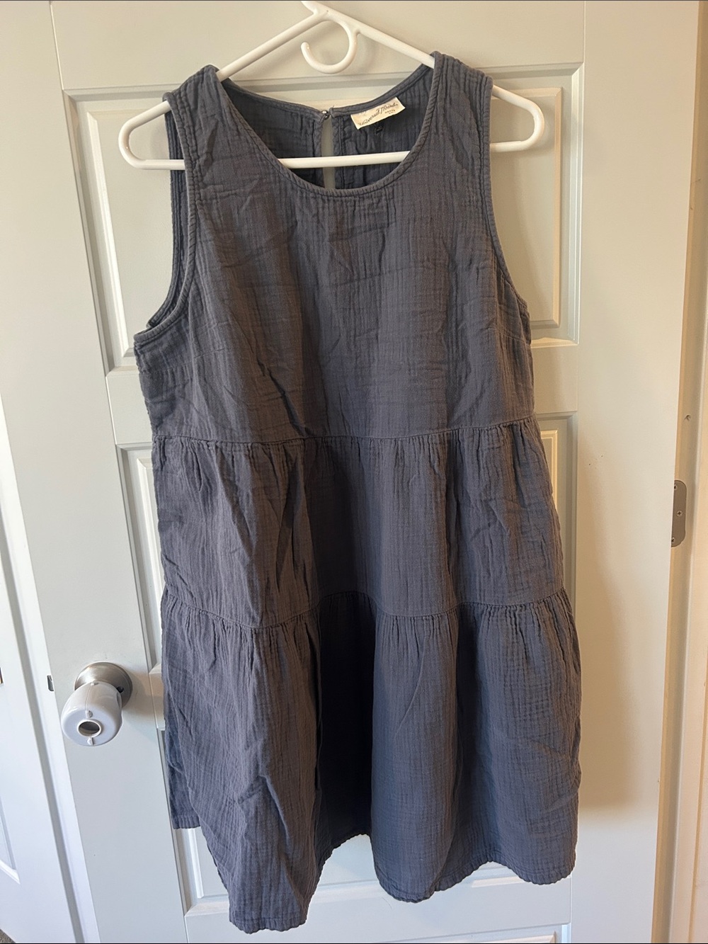 Universal Thread Women’s Sleeveless Tiered Dress - Gray